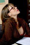 Ava Devine - Ava Devine in My First Sex Teacher: MILF, Professor, Student, Classroom, Desk, Asian, Big Fake Tits, Brunette, Glasses, Stockings