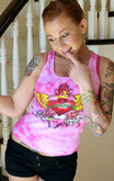 Porn star Scarlett Pain centerfold image