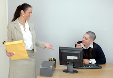 Carmella Bing & Alex Gonz in Naughty Office - Sex Position 1
